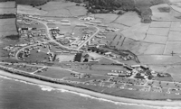 Tonfanau Camp from the air
